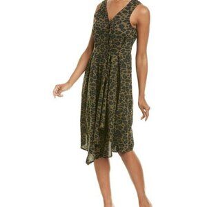 BeachLunchLounge style LPD1308 Anais leopard sleeveless flowy flowing short dres